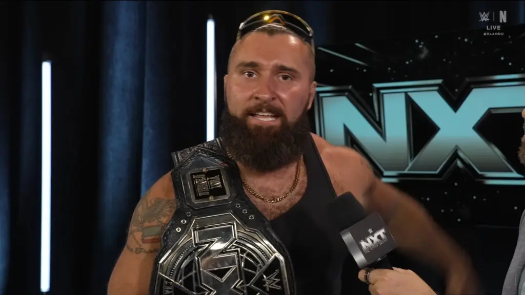 Tony D’Angelo Takes Shot at Oba Femi on WWE NXT