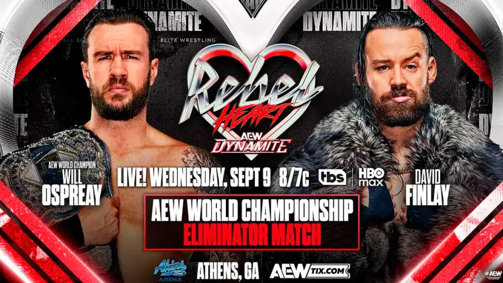 AEW Dynamite (09/09/26) Live Results – Rebel Heart!