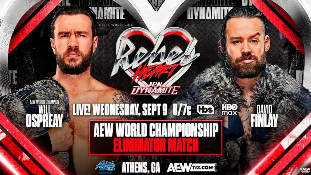 AEW Dynamite (09/09/26) Live Results – Rebel Heart!