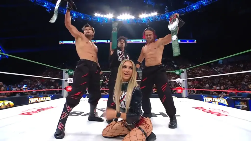 Los Perros del Mal Win AAA World Trios Titles at Triplemanía 34