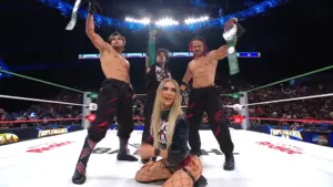 Los Perros del Mal Win AAA World Trios Titles at Triplemanía 34