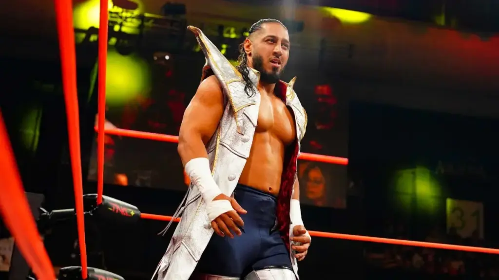 Mustafa Ali Announces TNA Return Date After Serious Injury