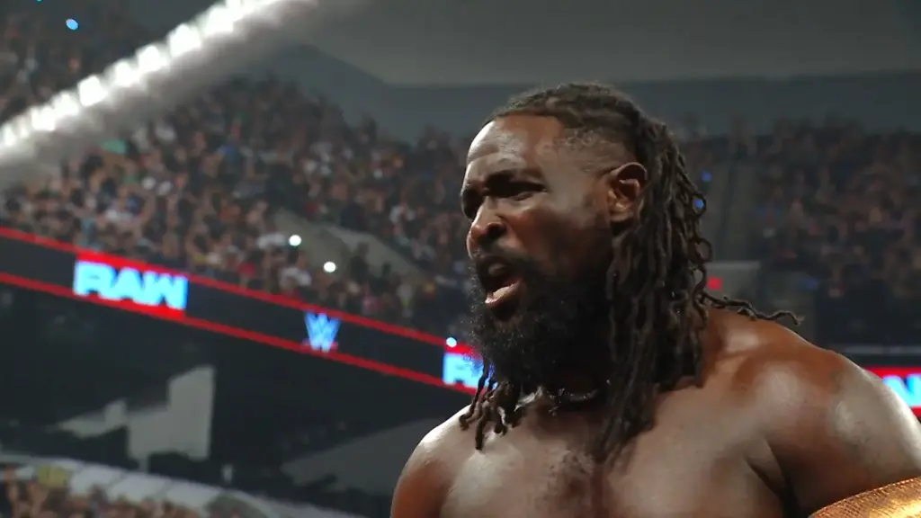 Oba Femi Returns on WWE RAW After Two-Week Absence, Saves Je’Von Evans From The Vision
