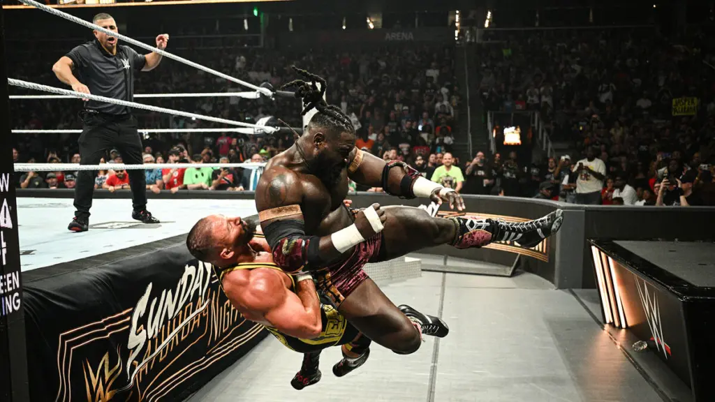 WWE Under Fire From Fans Over Oba Femi vs. Bron Breakker DQ Finish