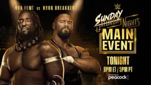 WWE Sunday Night’s Main Event (09/06/26) Live Results – Femi vs. Breakker, Major Rematch, More!