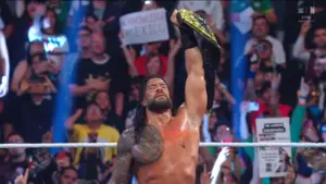 Roman Reigns Retains World Heavyweight Title Against Penta in Historic WWE RAW Match