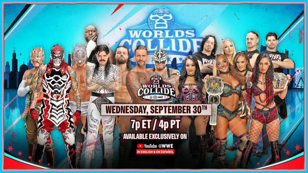 WWE Announces Broadcast Details for Worlds Collide