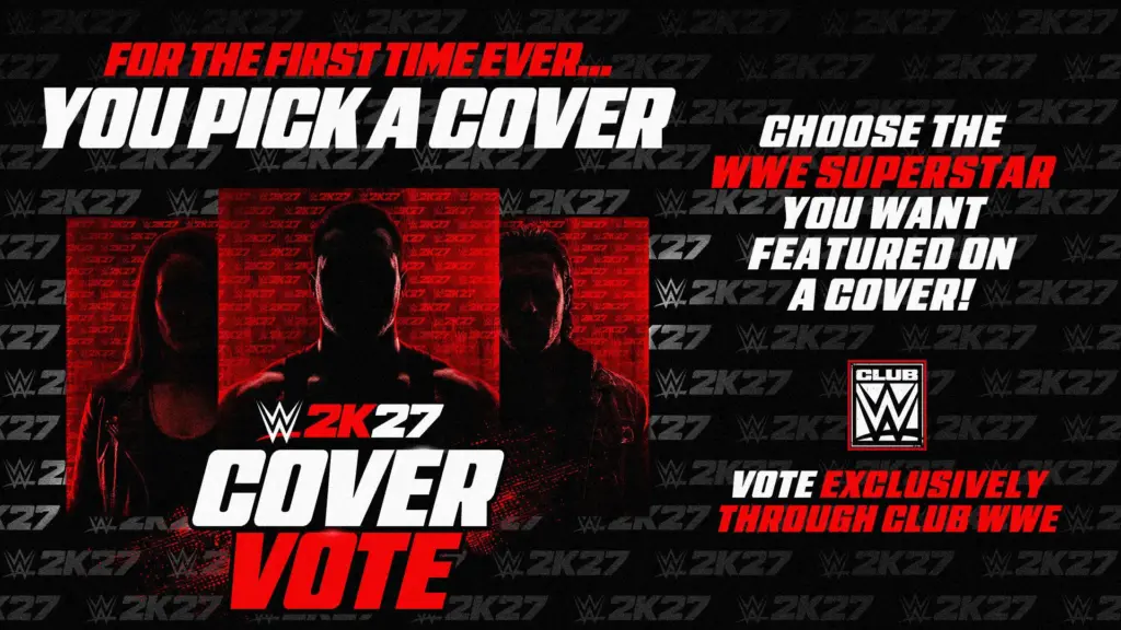WWE Fans Will Vote on the WWE 2K27 Cover Star From Eight Wrestlers