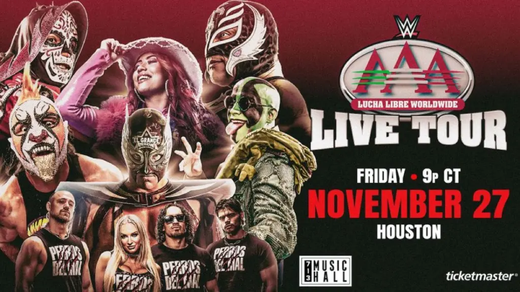 AAA Announces Houston Live Event for Survivor Series Weekend