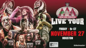 AAA Announces Houston Live Event for Survivor Series Weekend