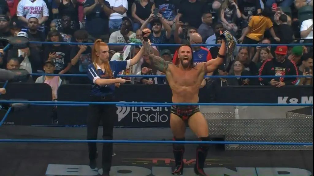 Jason Hotch Wins TNA International Championship at Bound For Glory