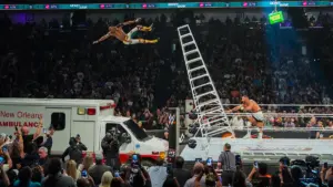 Je’Von Evans’ Rehearsal for Extreme Spot at WWE Money in the Bank Revealed in Leaked Photo