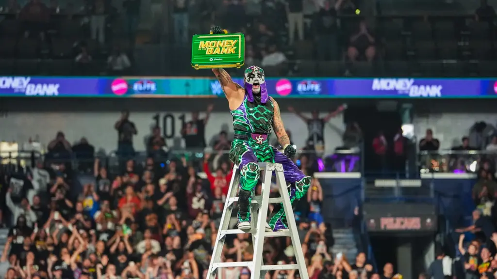Penta Reacts to Winning the WWE Men’s Money in the Bank Ladder Match
