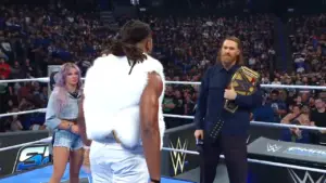 Sami Zayn Gets Challenged by Champion on WWE SmackDown