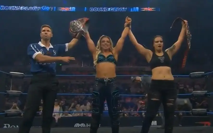 Shayna Baszler and Zoey Serrano Win TNA Knockouts World Tag Team Titles at Bound For Glory