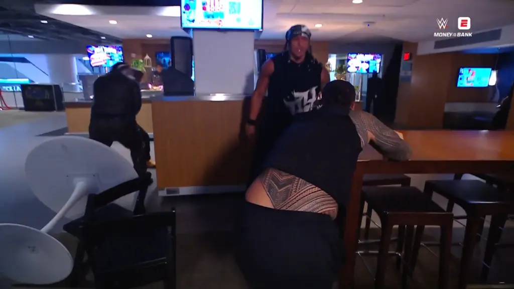 The Bloodline and 946 Engage in Major Brawl at WWE Money in the Bank