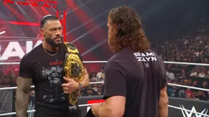 Roman Reigns Belittles Sami Zayn on WWE RAW Ahead of Crown Jewel
